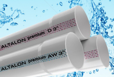 Pipa PVC Altalon Premium Tipe AW dan D Ukuran 1/2" hingga 12"